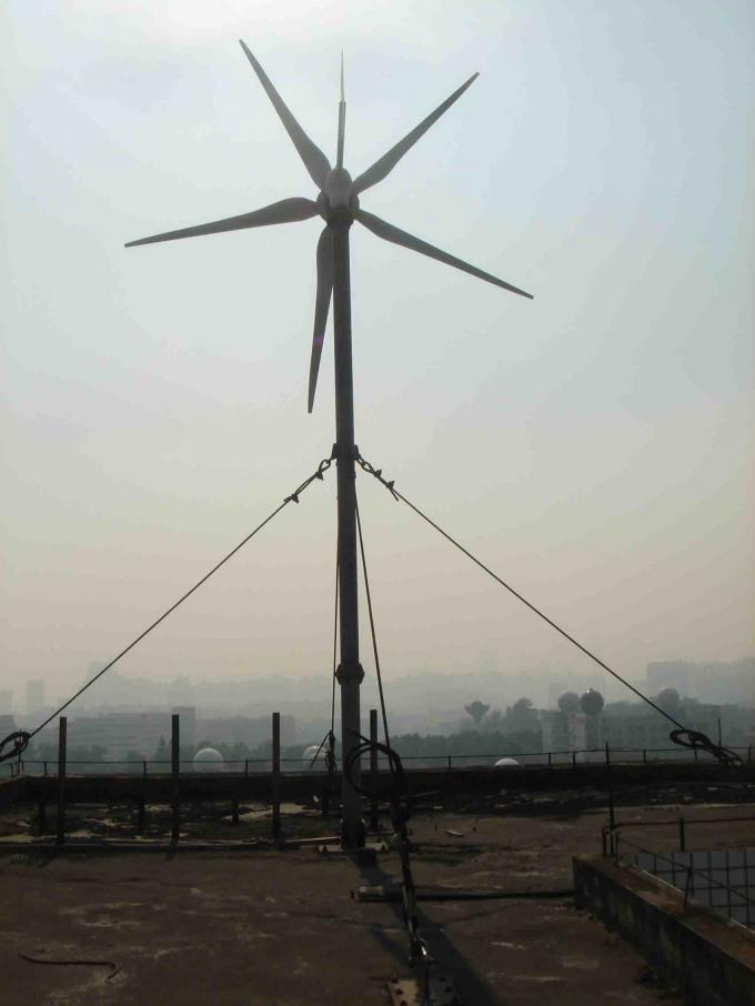 Horizontal Axis Wind Turbine Generator System 400W 12V 24V For Residential Use