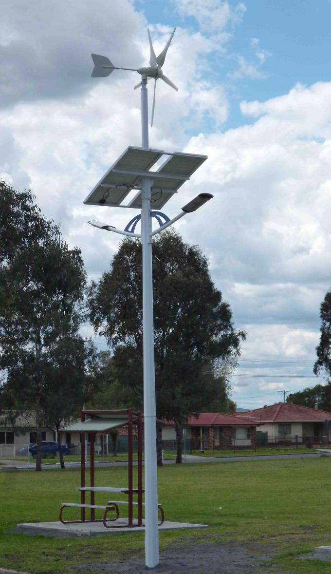 High Power 120w Led Solar Wind Led Street Light With Horizontal Wind Generator